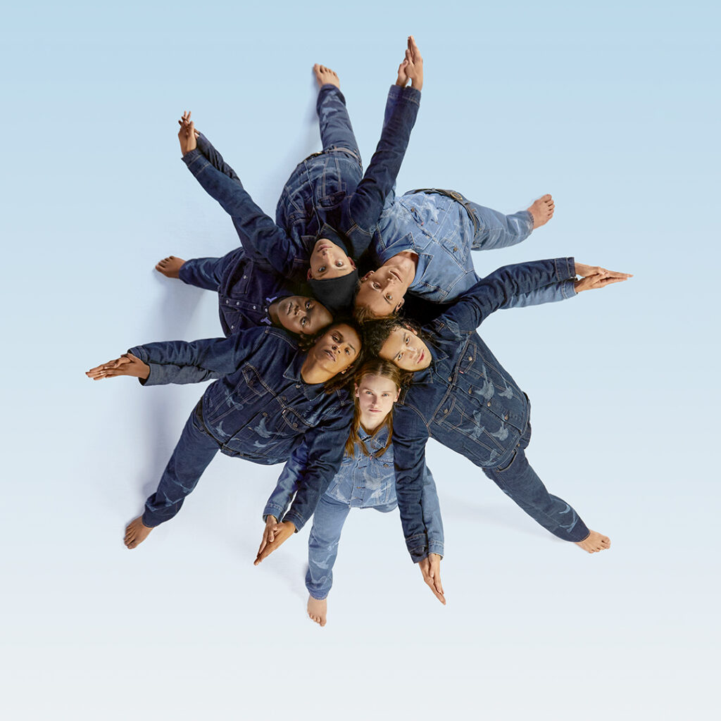 choreographer, movement director and model paris commercial levis by 3paradis