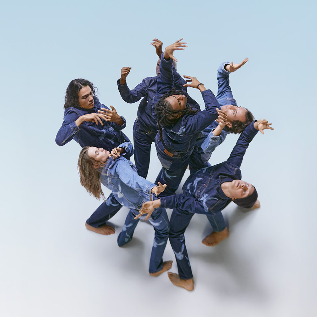 choreographer, movement director and model paris commercial levis by 3paradis