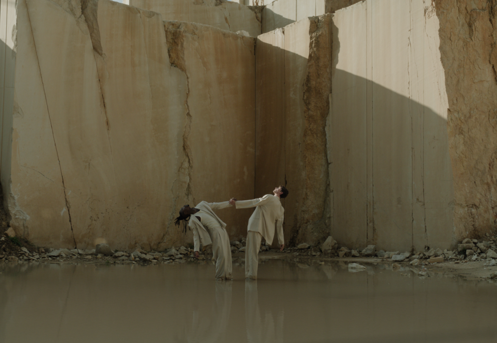 choreographer, movement director and model paris dm campaign