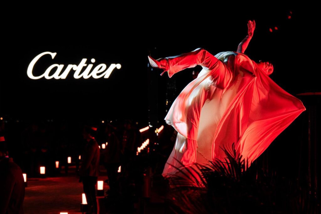 choreographer, movement director and model paris Cartier Show Défilé 2025