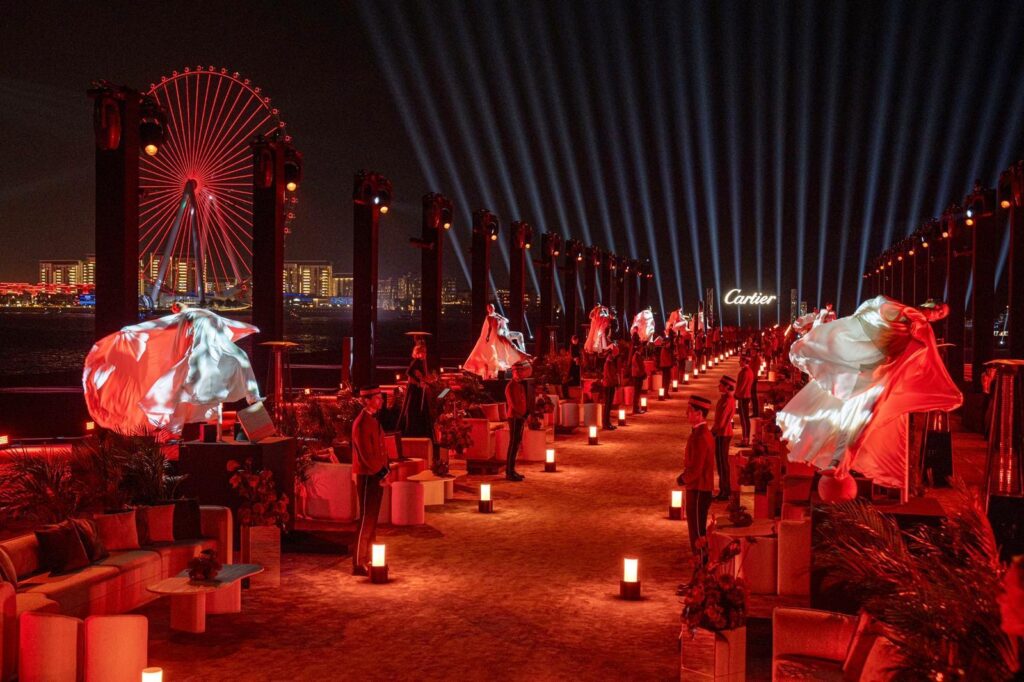 choreographer, movement director and model paris Cartier Show Défilé 2025