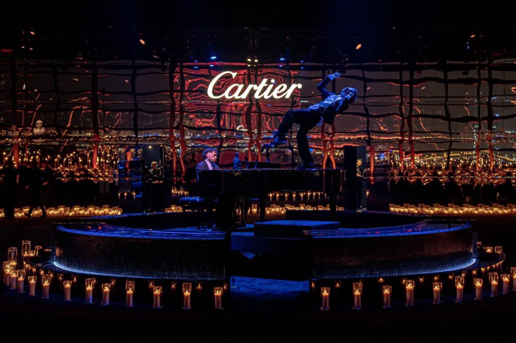 choreographer, movement director and model paris Cartier Show Défilé 2025