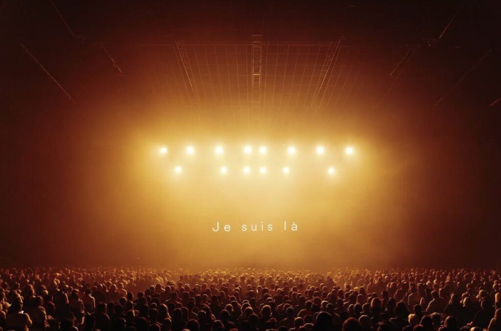 choreographer, movement director and model paris Lara fabian Tour Je suis là